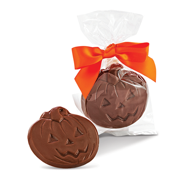 slide 1 of 1, Abdallah Chocolate Pumpkin Face, 1 oz