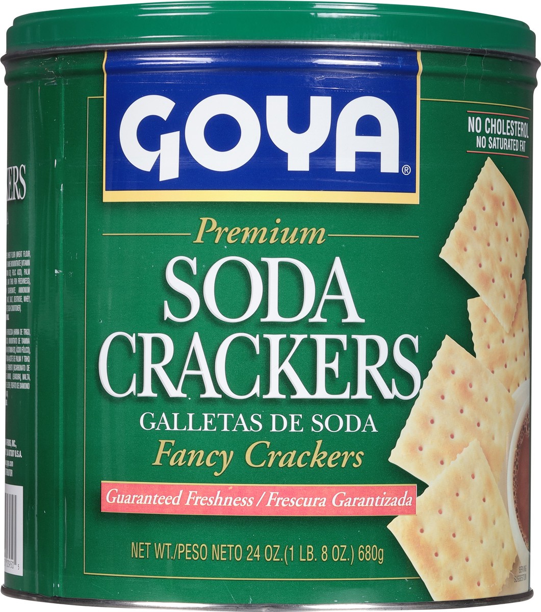 slide 5 of 9, Goya Fancy Premium Soda Crackers 24 oz, 24 oz