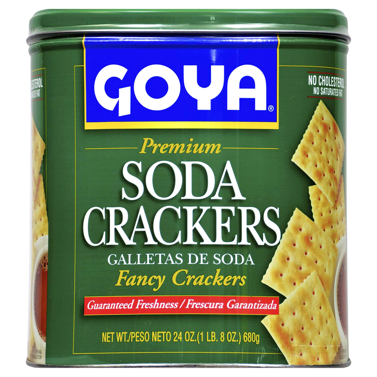 slide 1 of 9, Goya Fancy Premium Soda Crackers 24 oz, 24 oz