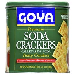 Goya Fancy Premium Soda Crackers - 24 oz