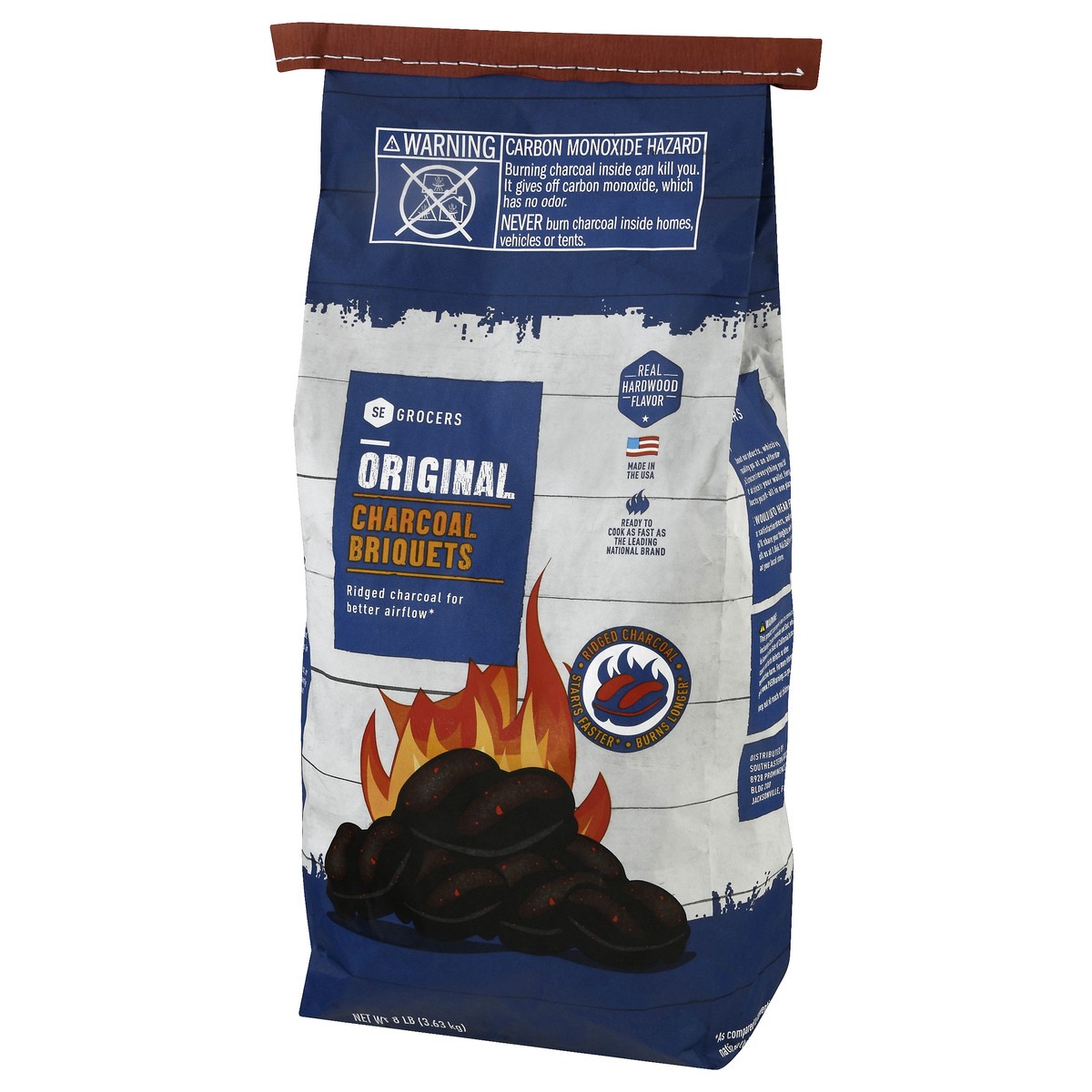slide 7 of 9, Se Grocers Charcoal Brqts 8Lb, 8 lb