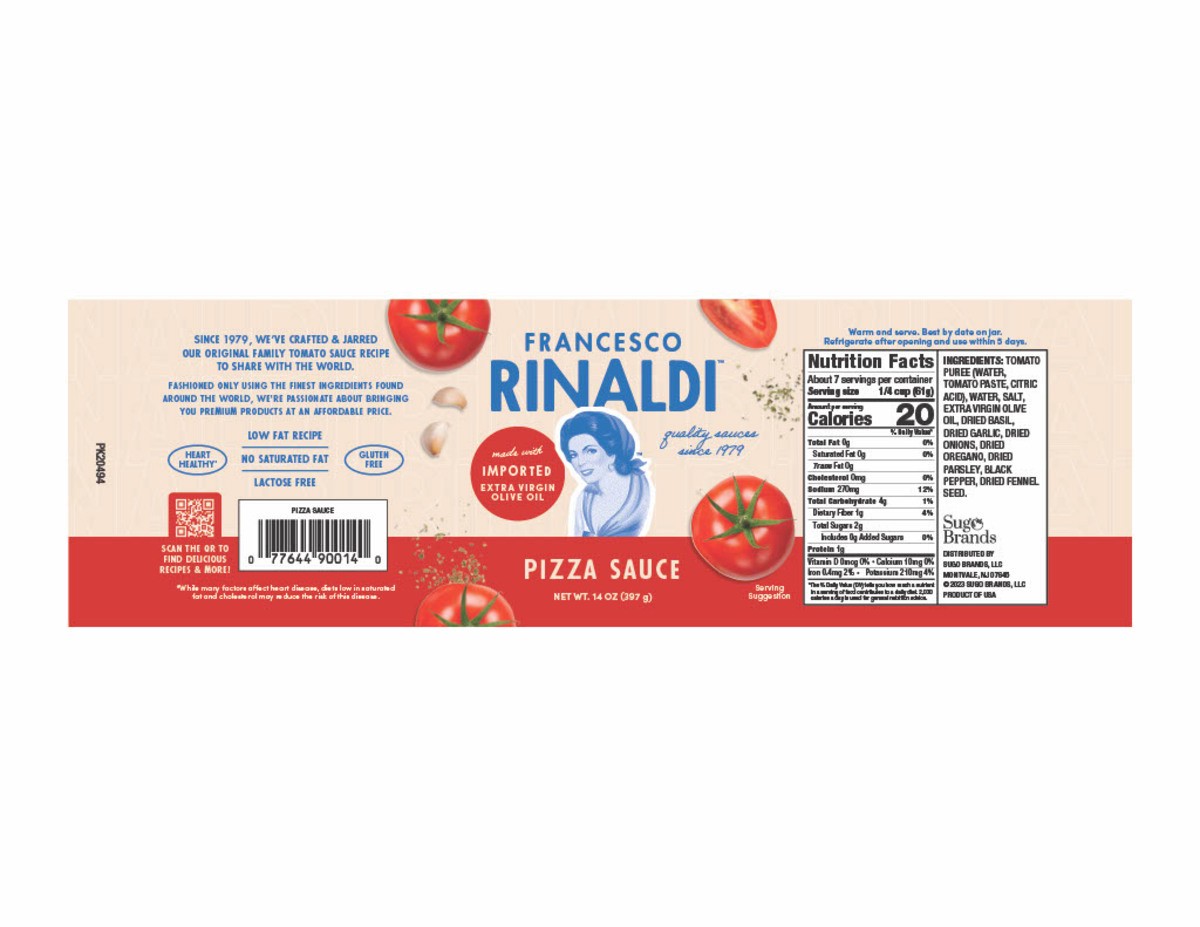 slide 6 of 10, Francesco Rinaldi Pizza Sauce - 14 oz, 14 oz