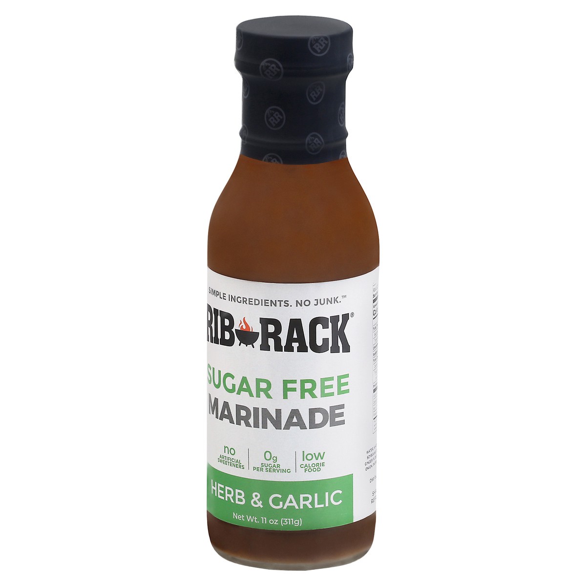 slide 2 of 9, Rib Rack Sugar Free Herb Garlic Marinade - 11 oz, 11 oz