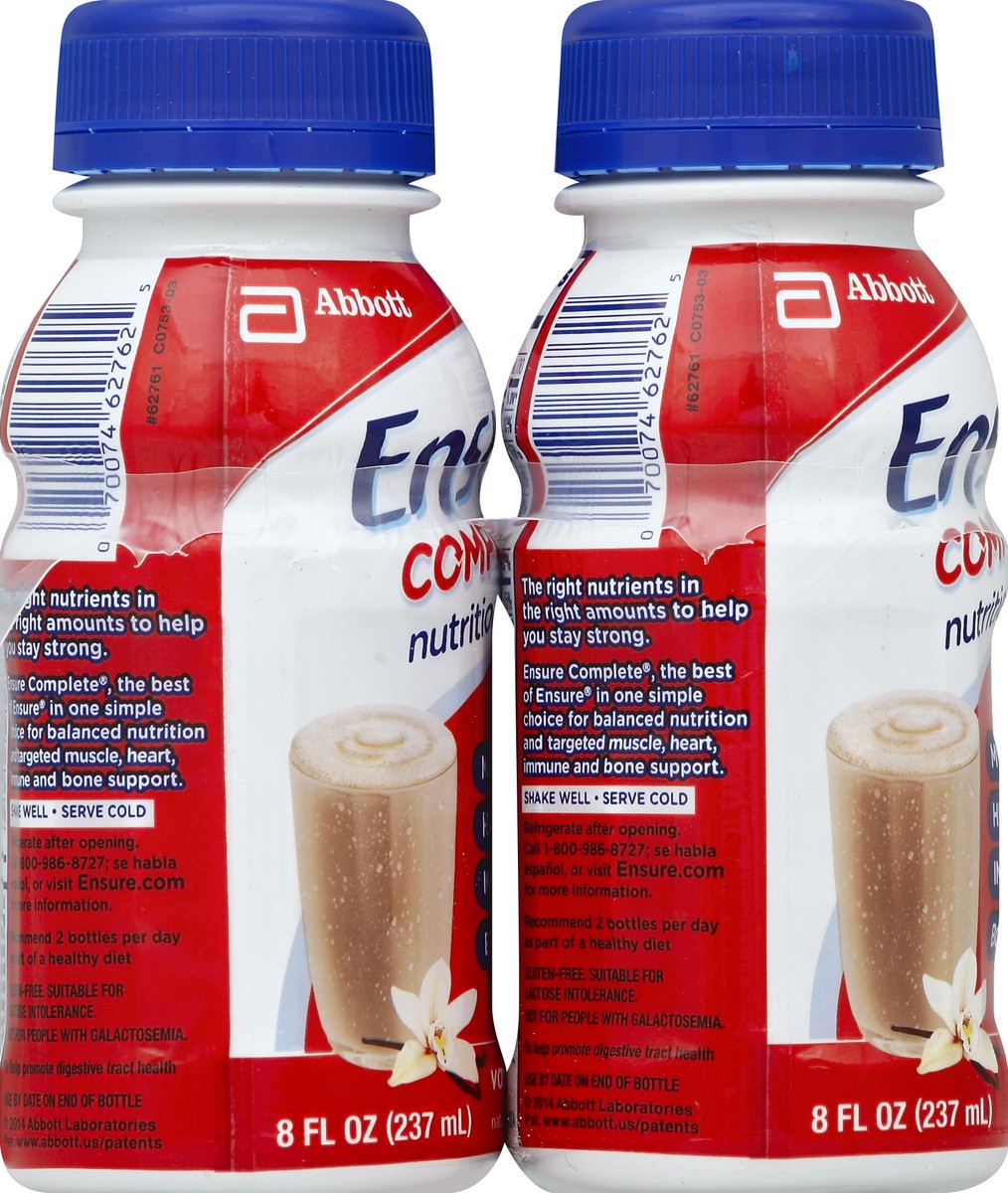 slide 3 of 4, Ensure Complete Nutrition Vanilla Shake, 32 oz