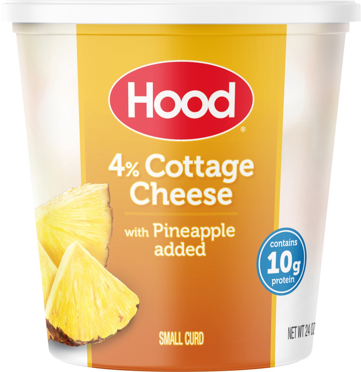 slide 7 of 9, Hood Cottage Cheese with Pineapple, 24 oz, 24 oz