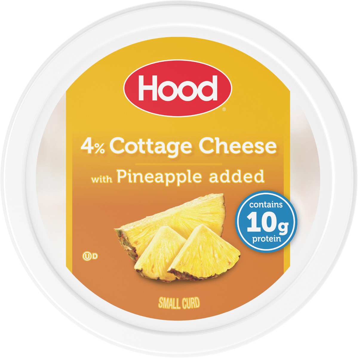 slide 6 of 9, Hood Cottage Cheese with Pineapple, 24 oz, 24 oz