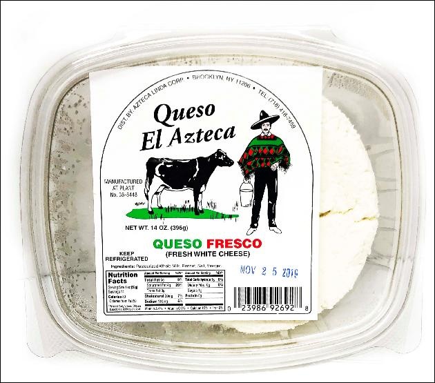 slide 1 of 1, El Azteca El Azt Queso Fresco, 14 oz