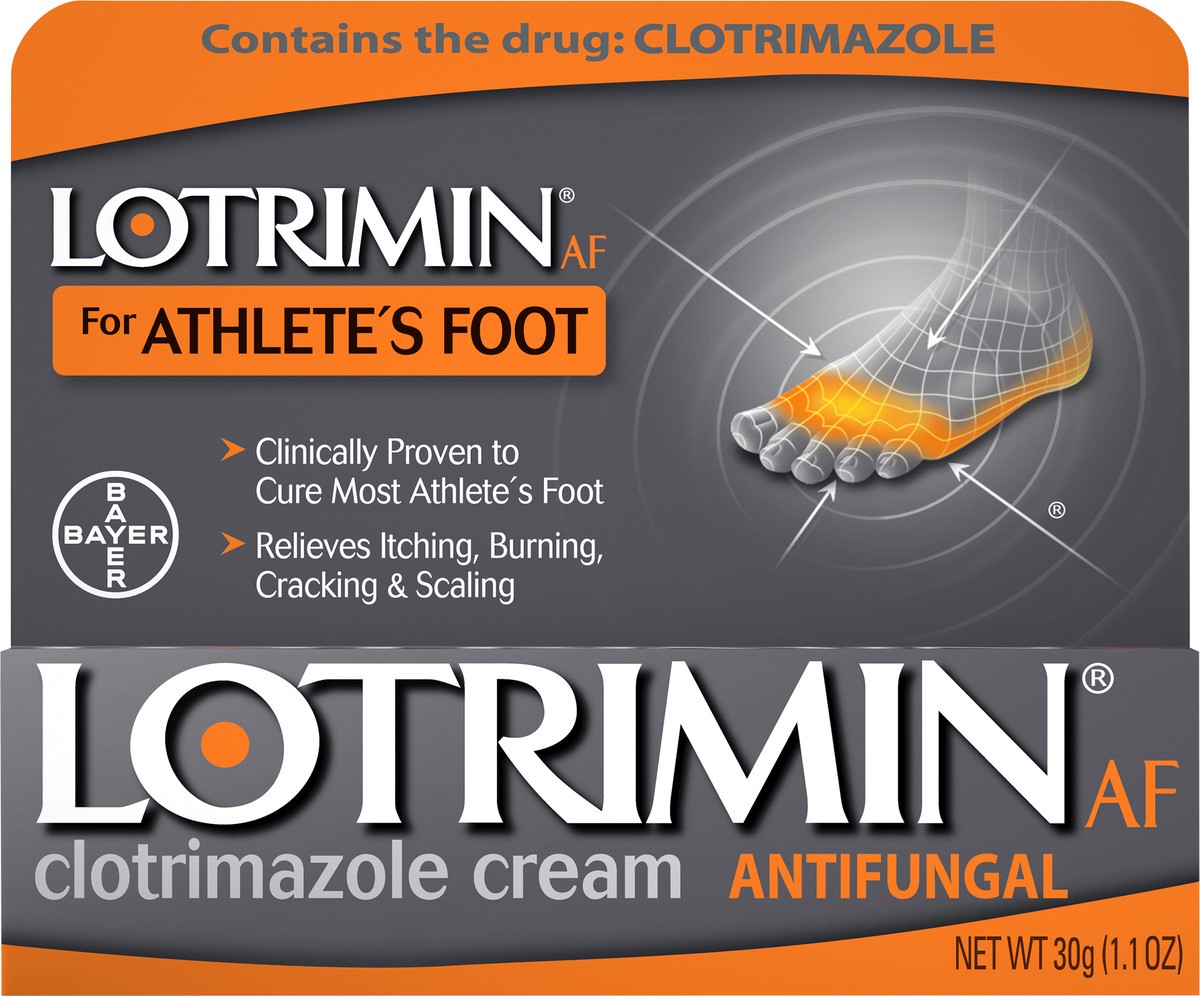 slide 5 of 8, Lotrimin Athlete's Foot Cream, 1.1 oz