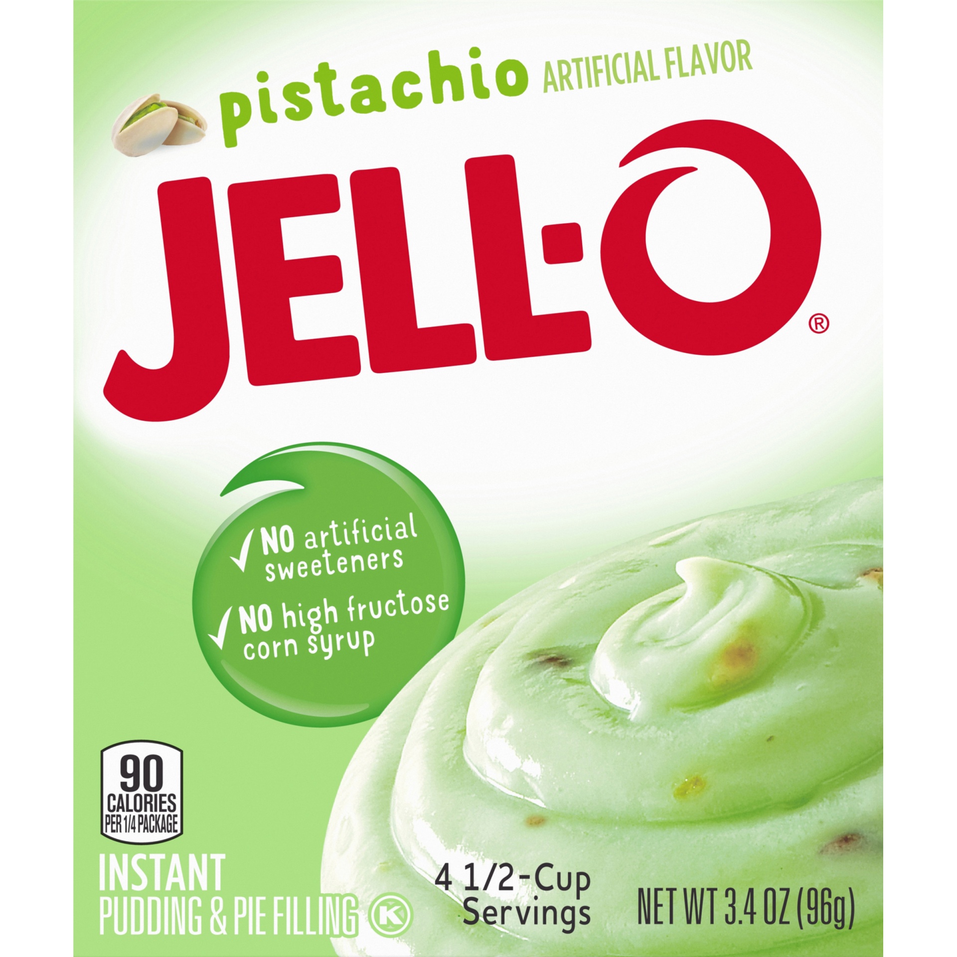 slide 8 of 10, Jell-O Pistachio Instant Pudding & Pie Filling Mix, 3.4 oz