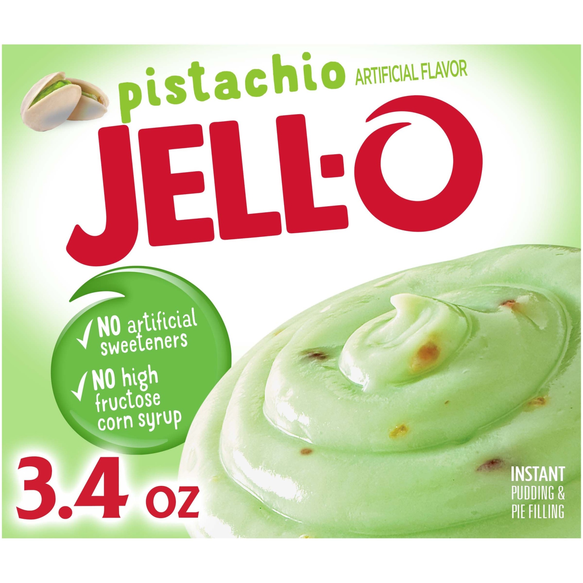 Jell O Pistachio Instant Pudding Pie Filling Mix 3 4 Oz Shipt
