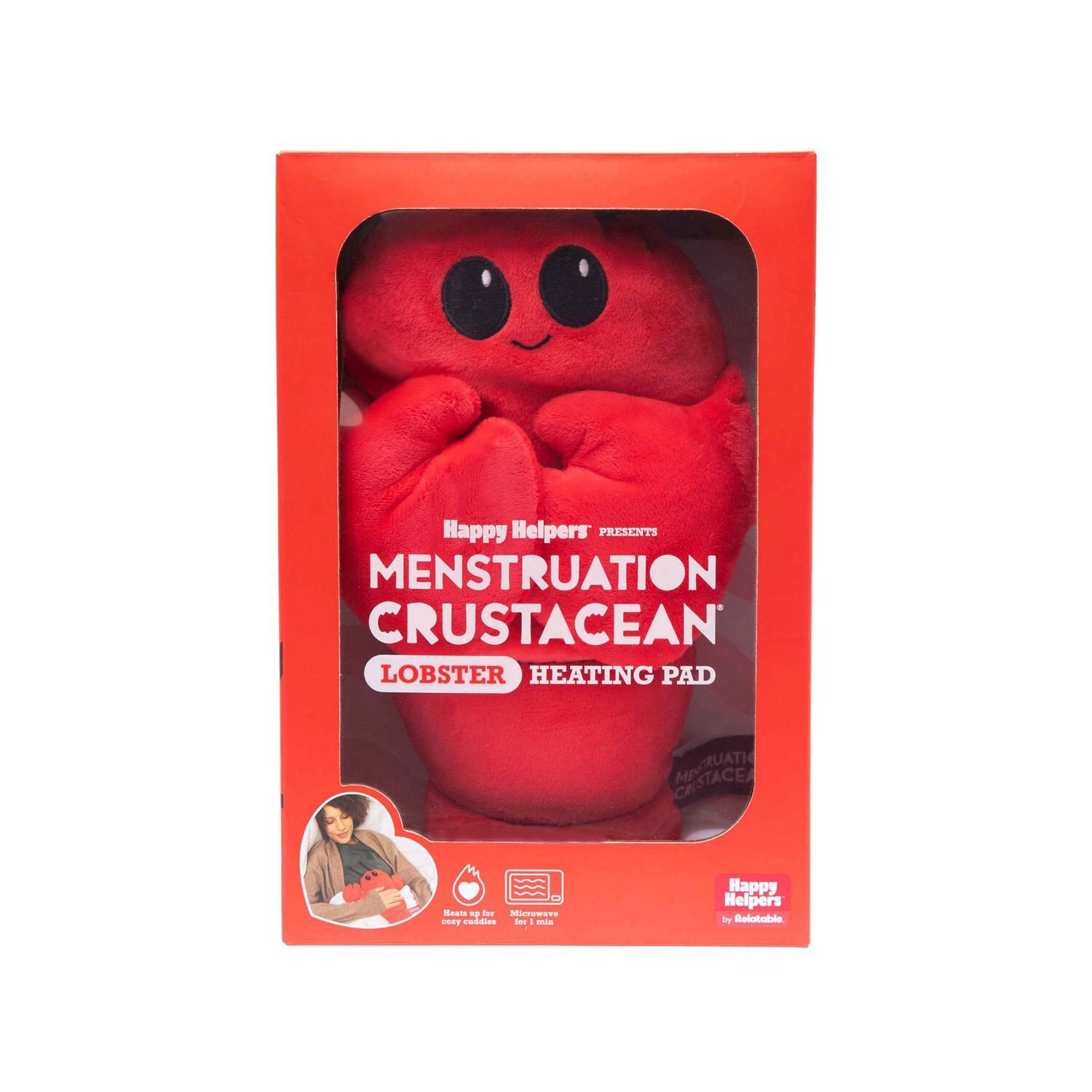 slide 1 of 1, Relatable Lobster Lavender Scented Heating Pad 1 Each, 1 ct