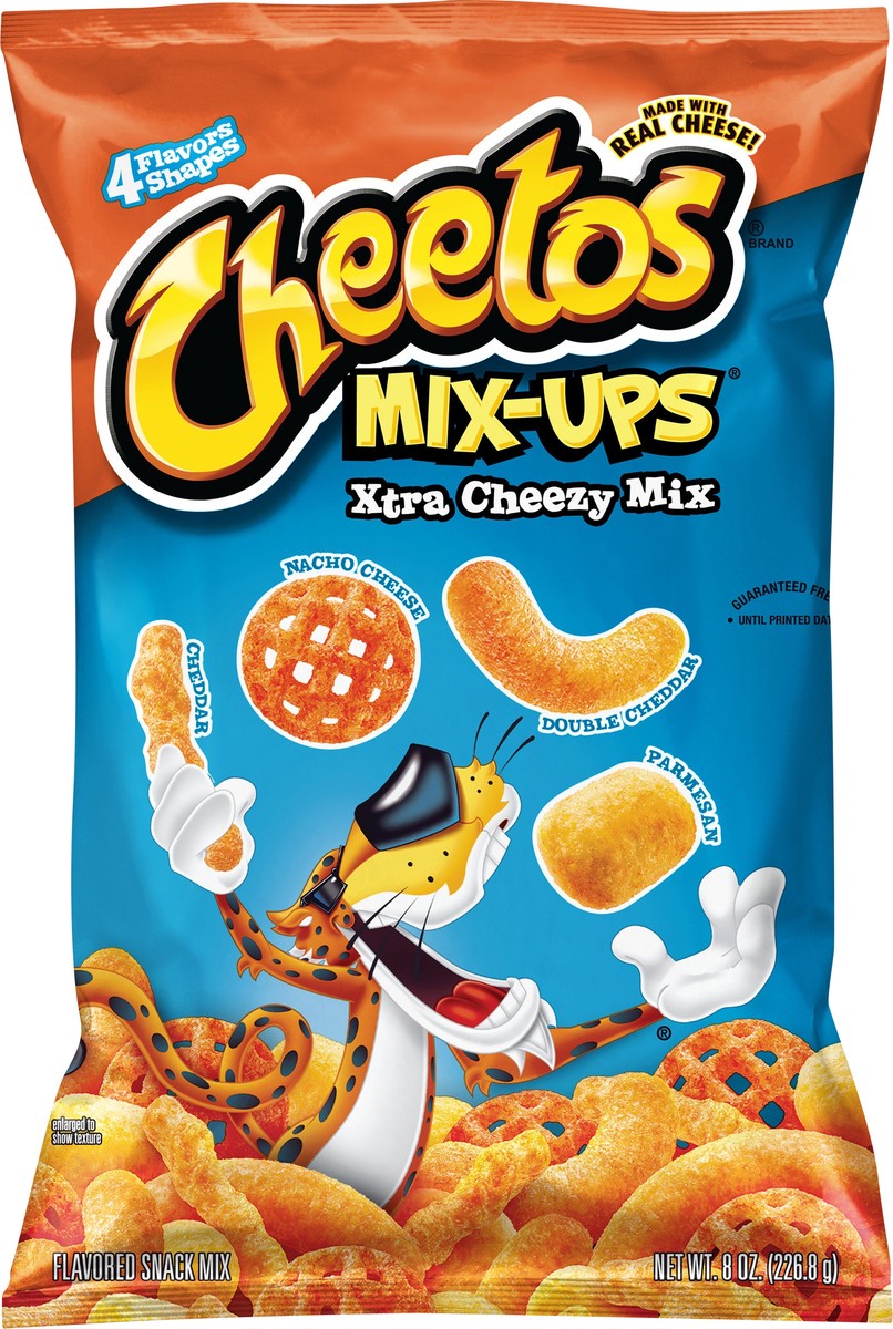 slide 3 of 5, Cheetos Mix-Ups Flavored Snack Mix Xtra Cheezy Mix 8 Oz, 8 oz