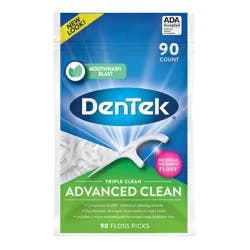 Dentek Advanced Clean Floss Picks