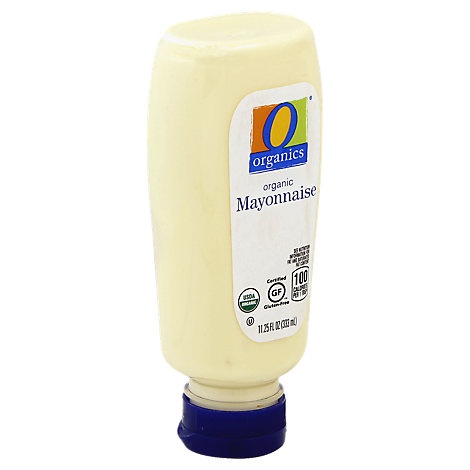 slide 1 of 1, O Organics Organic Mayonnaise Squeeze Bottle, 11.25 fl oz