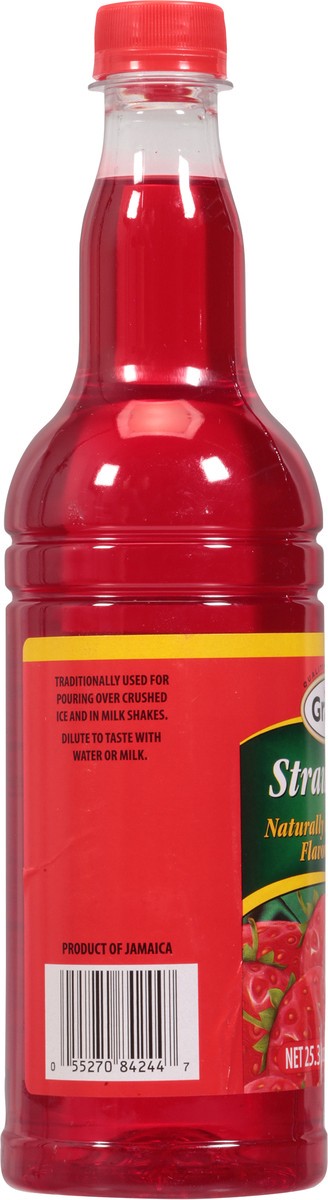 slide 9 of 13, Grace Strawberry Syrup 25.3 fl oz, 25.3 fl oz