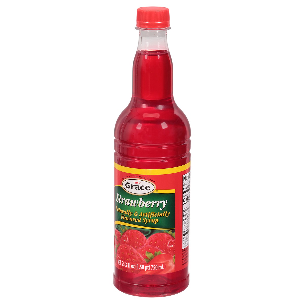 slide 13 of 13, Grace Strawberry Syrup 25.3 fl oz, 25.3 fl oz