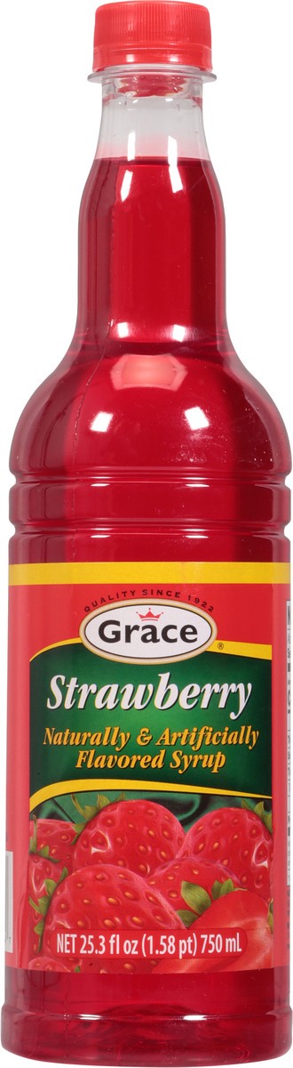 slide 10 of 13, Grace Strawberry Syrup 25.3 fl oz, 25.3 fl oz