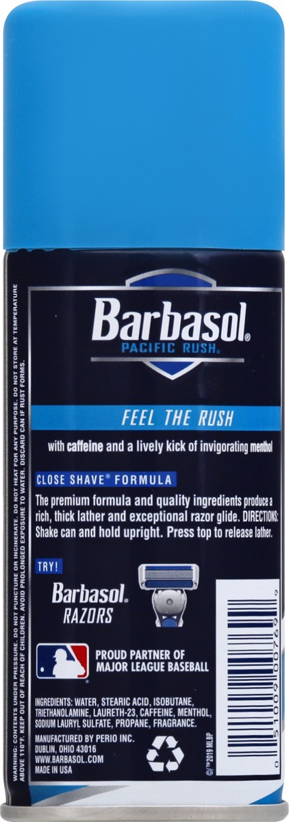 slide 6 of 10, Barbasol Shaving Cream Arctic Chill, 1 ct