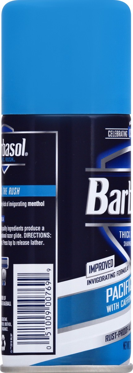 slide 7 of 10, Barbasol Shaving Cream Arctic Chill, 1 ct