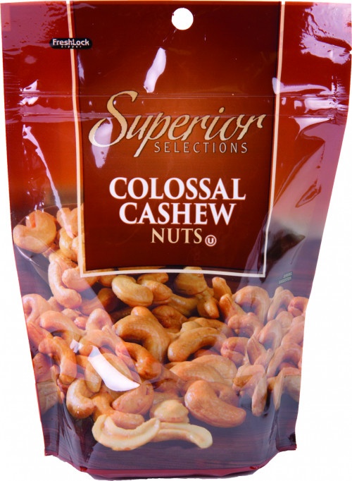 slide 1 of 1, Superior Selections Colossal Cashew Nuts, 8 oz