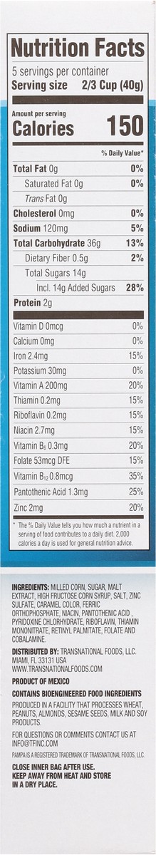 slide 12 of 14, Pampa Frosted Flakes Cereal 7 oz, 1 ct