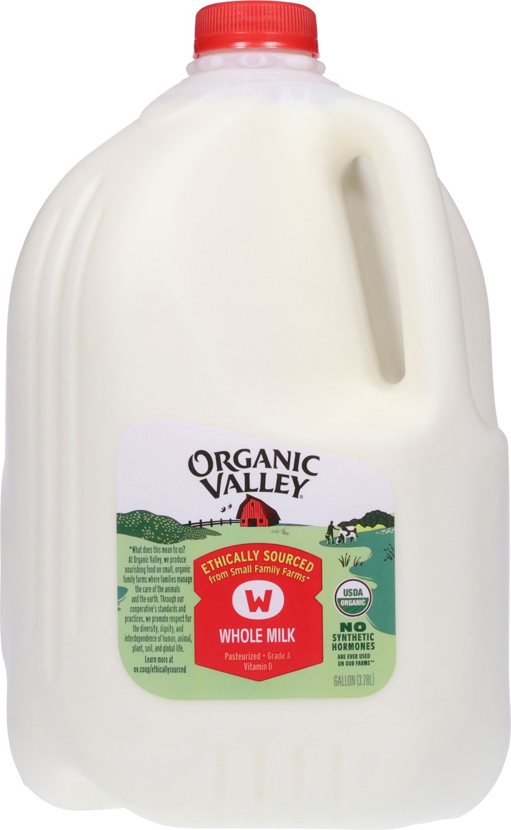 slide 6 of 13, Organic Valley Whole Milk 1 gal, 1 gal