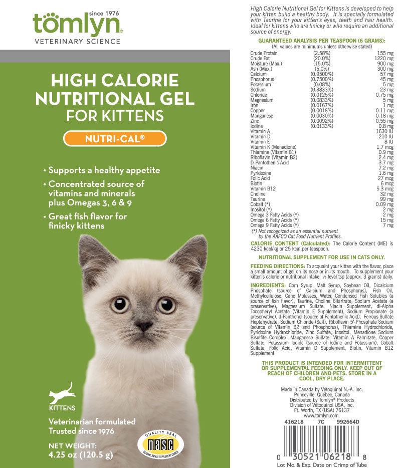 slide 7 of 7, Tomlyn Nutri-Cal Puppy Dietary Supplement, 4.25 oz