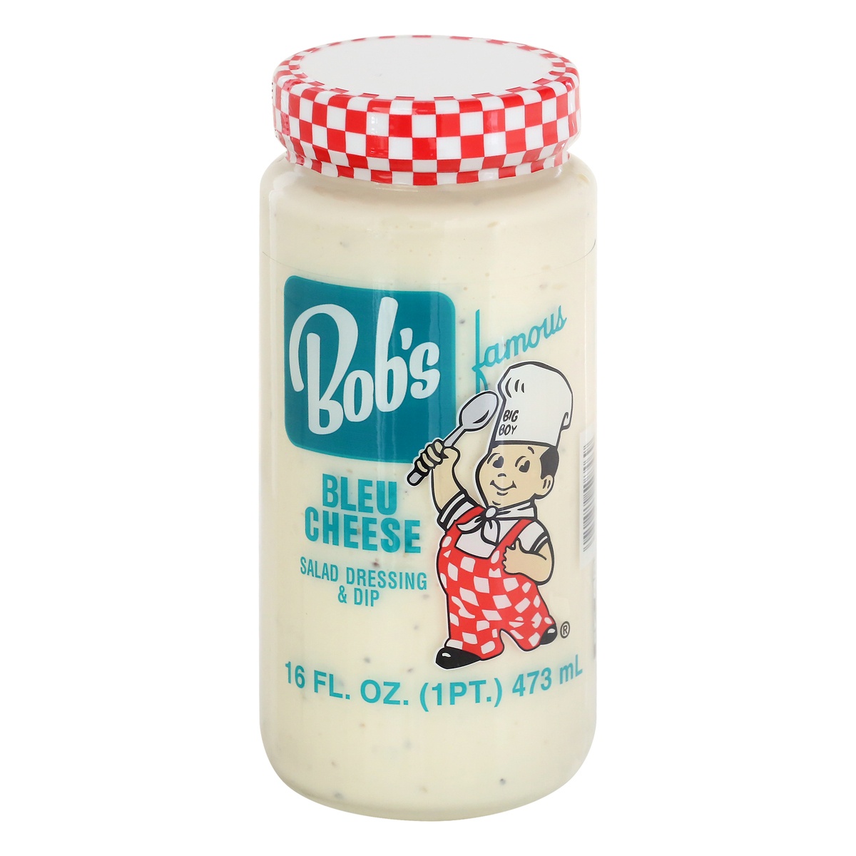 slide 1 of 1, Kraft Bob's Big Boy Bleu Cheese Dressing - 16 fl oz, 