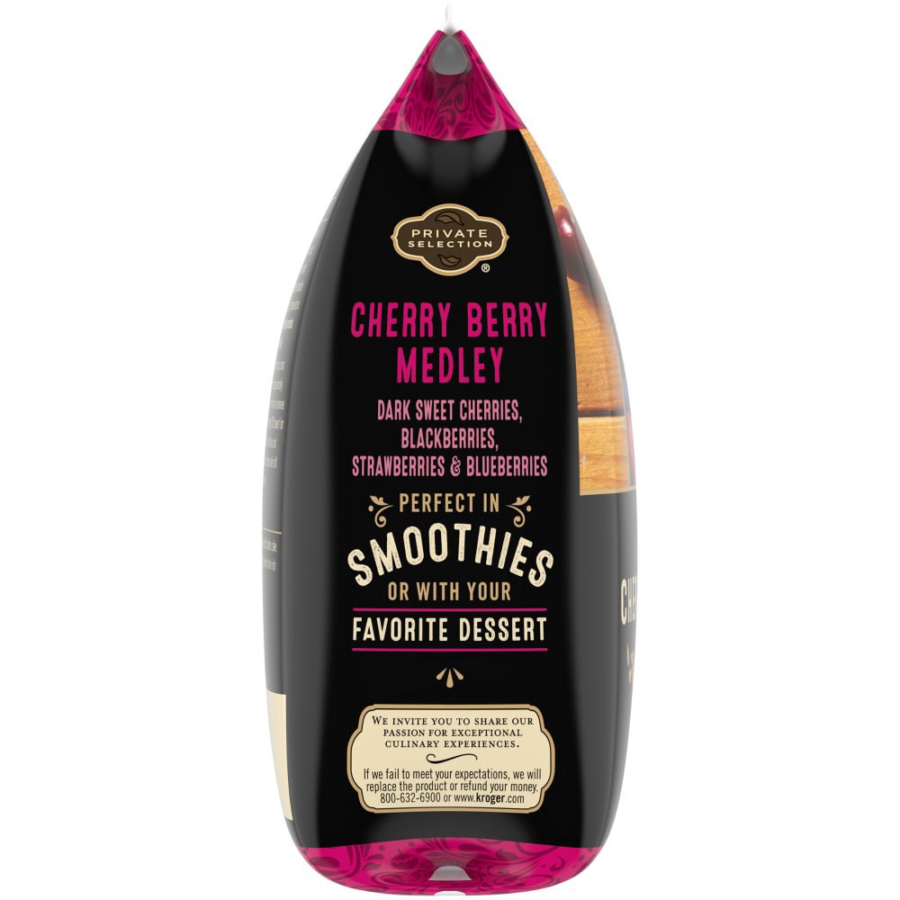slide 4 of 4, Private Selection Cherry Berry Medley Frozen Fruit, 16 oz