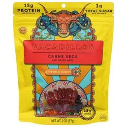 Vacadillos Chipotle Honey Carne Seca Air Dried Beef Jerky