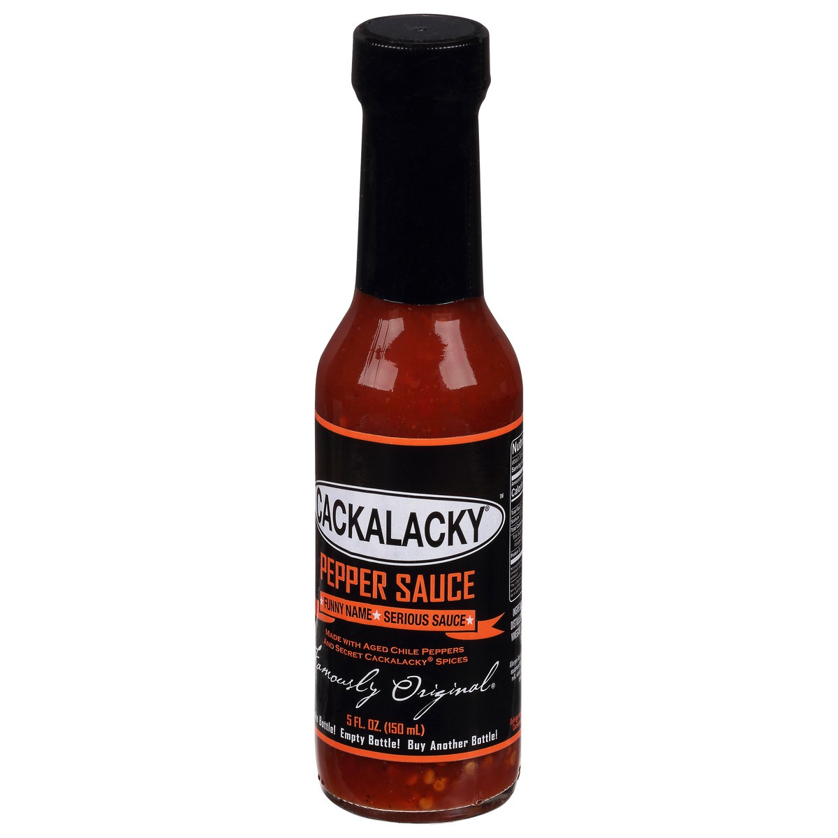 slide 3 of 9, Cackalacky Pepper Sauce, 5 oz
