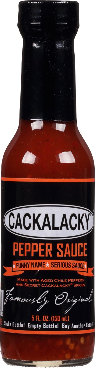 slide 6 of 9, Cackalacky Pepper Sauce, 5 oz
