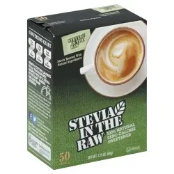 Stevia in the Raw Zero Calorie Sweetener 50 ea