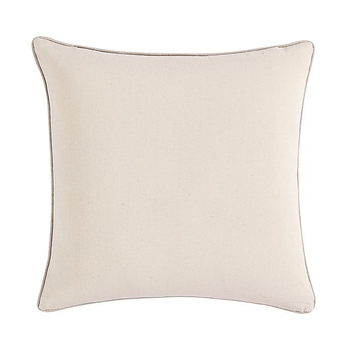 slide 2 of 3, Morgan Home Medallion Square Throw Pillow Cover - Taupe, 1 ct