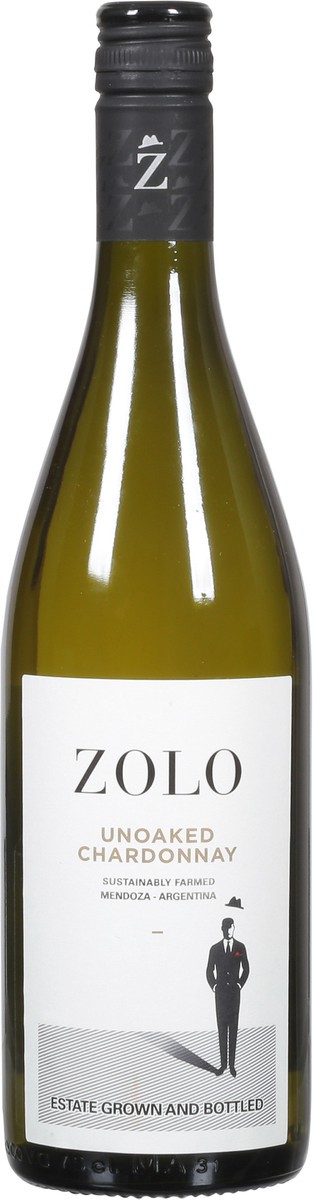 slide 8 of 13, Zolo Unoaked Chardonnay 750 ml, 