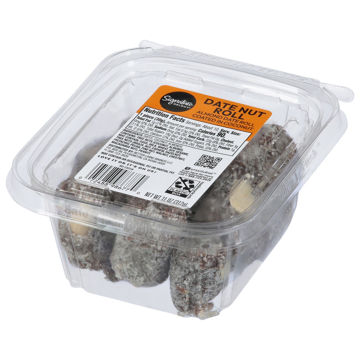 slide 9 of 12, Date Nut Roll - 11 Oz, 11 oz