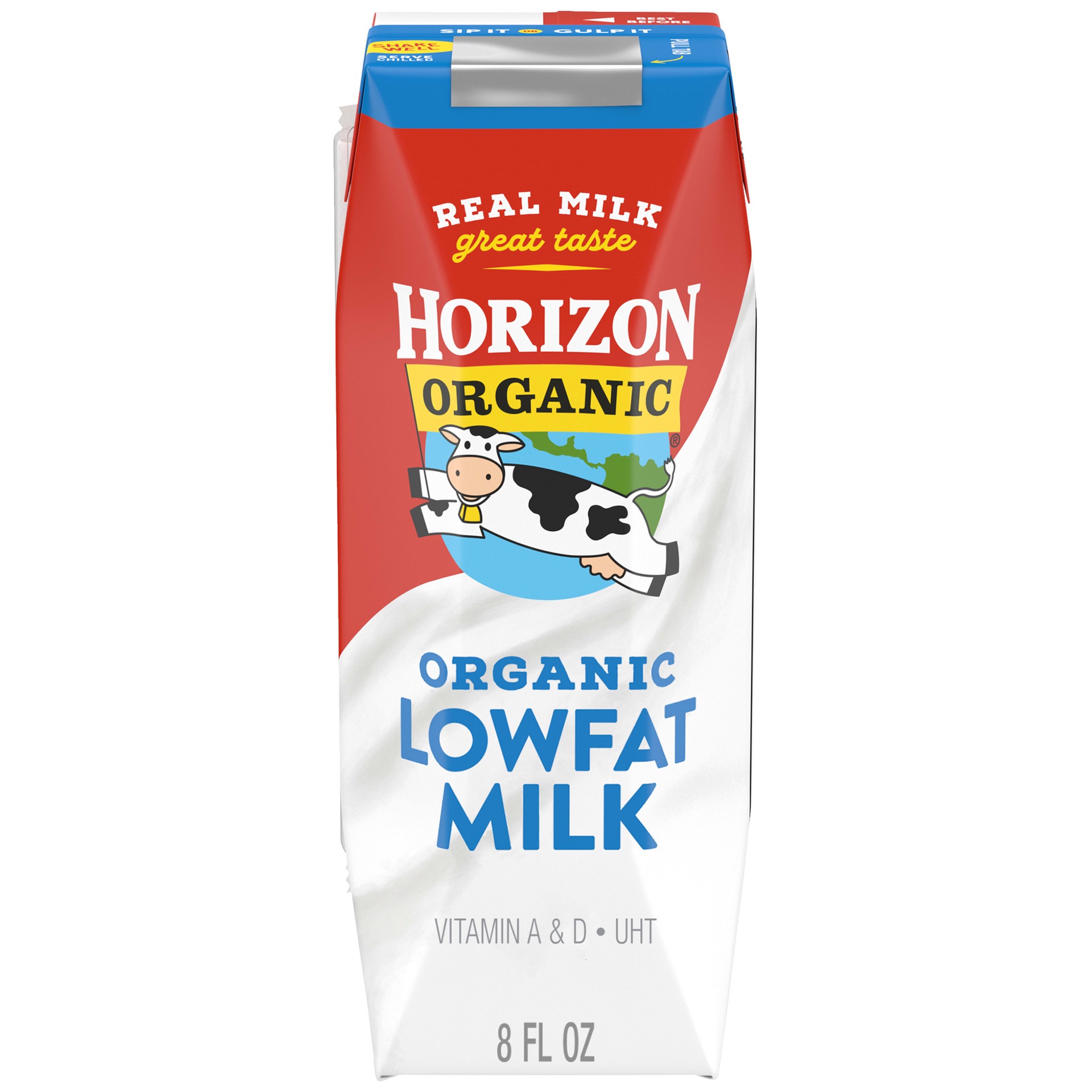 slide 1 of 5, Horizon Organic Shelf-Stable 1% Low Fat Milk Box, 8 fl oz, 8 fl oz