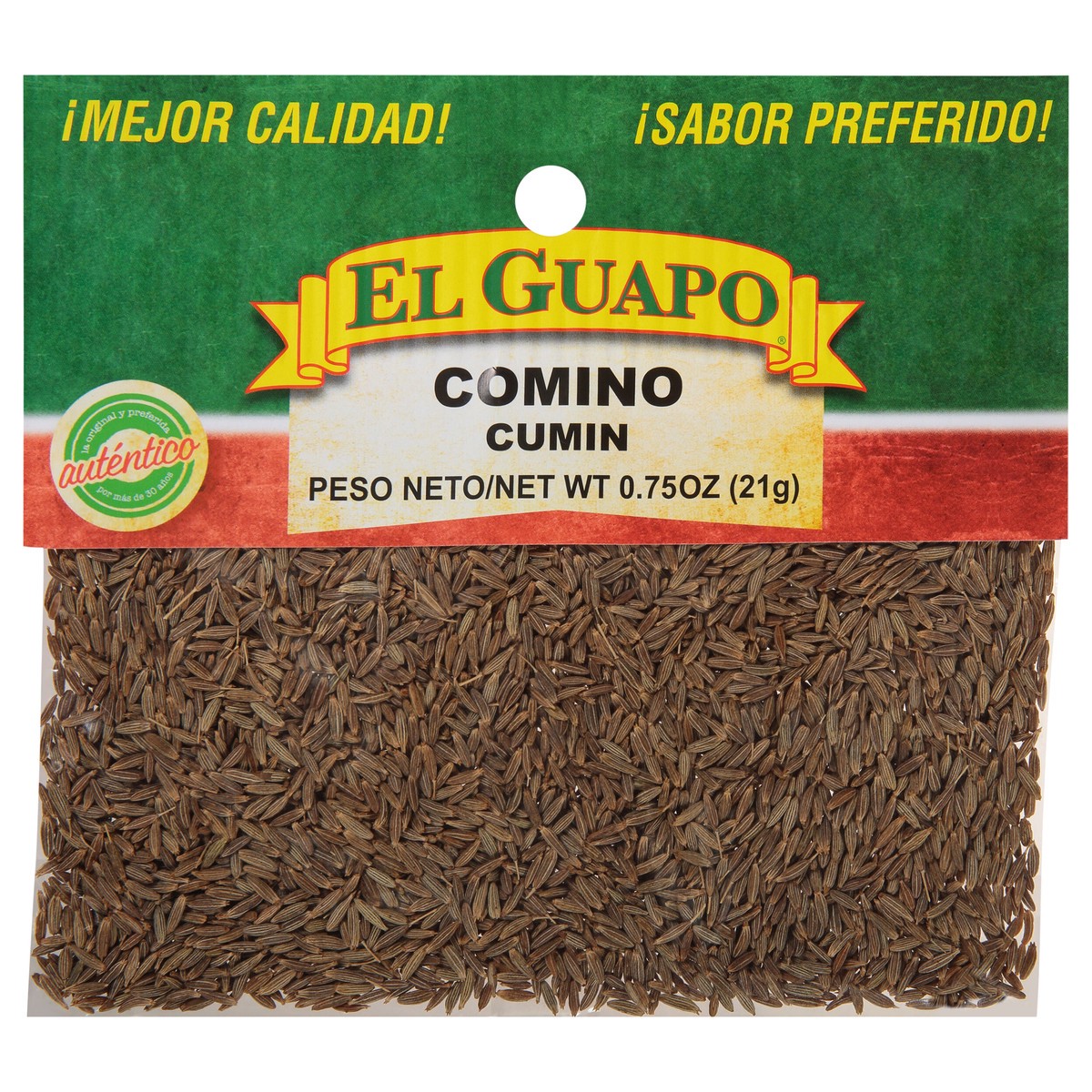 slide 1 of 5, El Guapo Whole Cumin, 0.75 oz, 0.75 oz