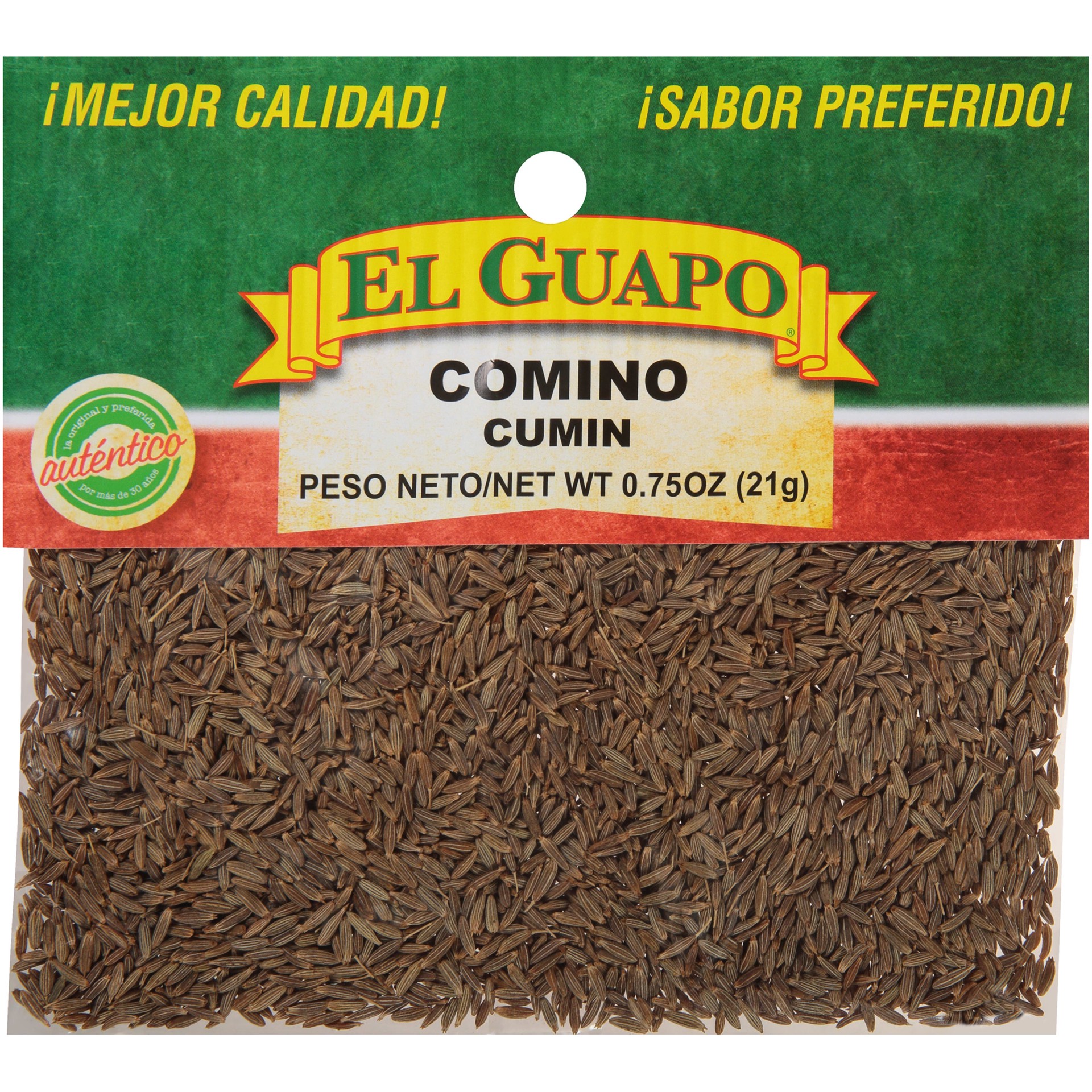 slide 1 of 5, El Guapo Whole Cumin (Comino Entero), 0.75 oz, 0.75 oz