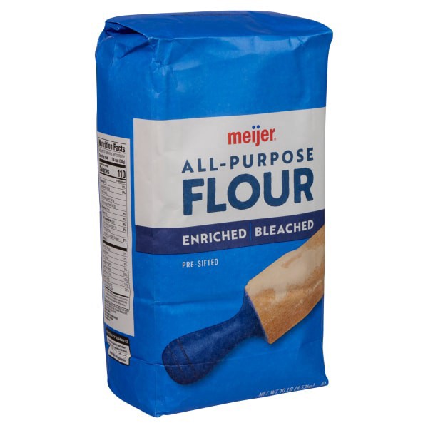 slide 4 of 29, Meijer All-Purpose Bleached Flour, 10 lb