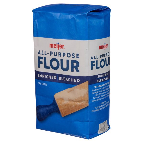 slide 8 of 29, Meijer All-Purpose Bleached Flour, 10 lb