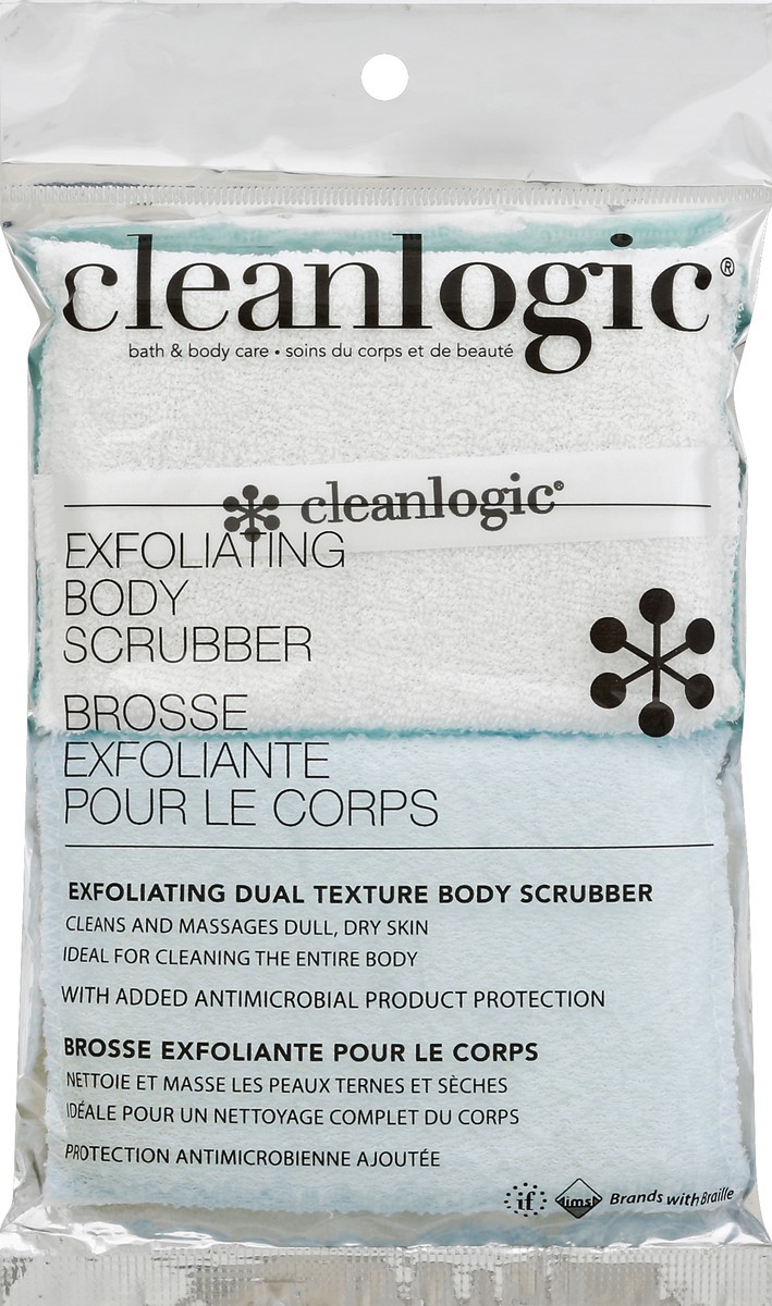 slide 2 of 3, cleanlogic Body Scrubber 1 ea, 1 ct