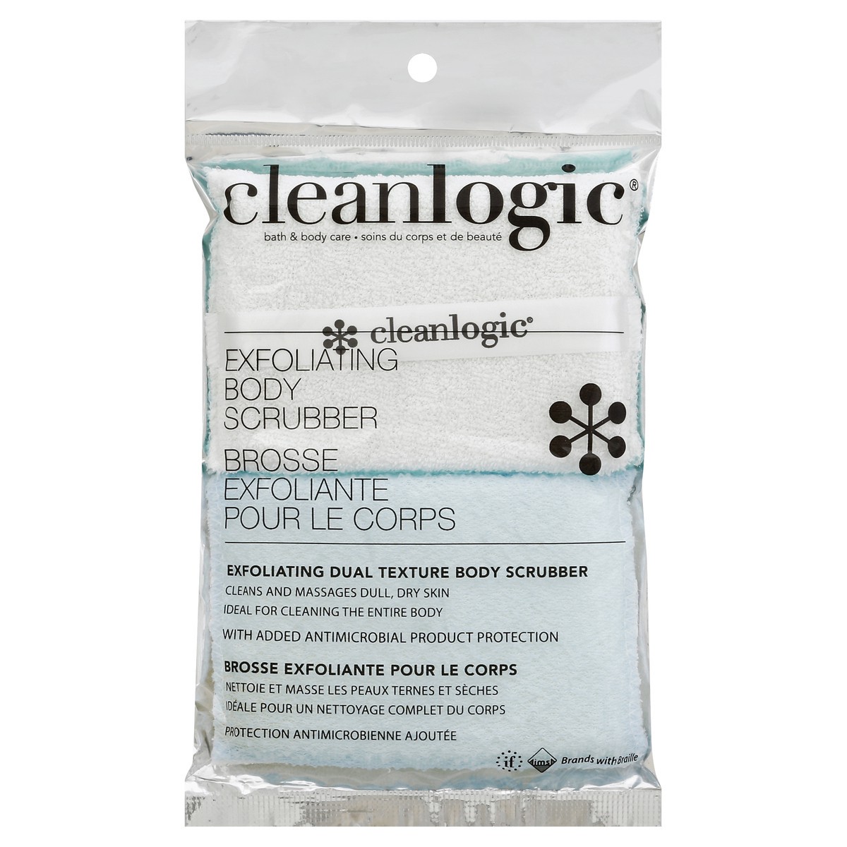 slide 3 of 3, cleanlogic Body Scrubber 1 ea, 1 ct