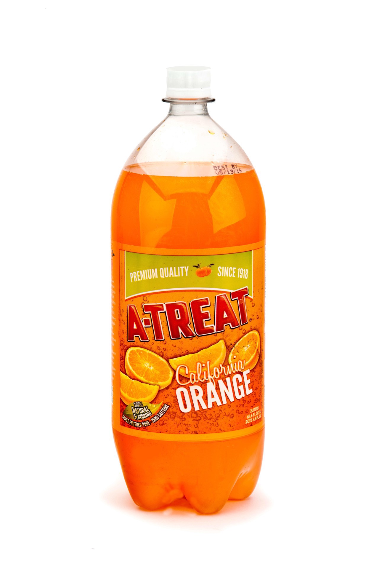 slide 1 of 1, A-Treat Orange Soda- 2 liter, 2 liter