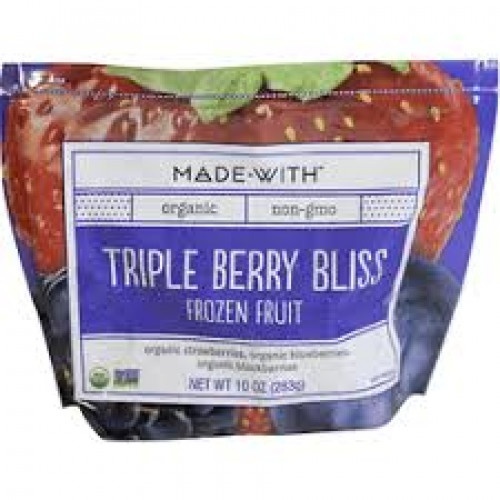 slide 1 of 1, Made With Frozen Triple Berry Bliss Fruit Mix, 10 oz