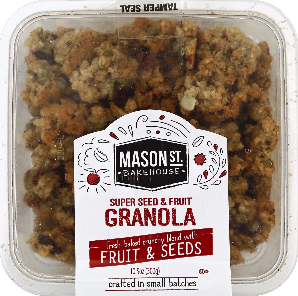 slide 4 of 4, Mason St. Bakehouse Super Seed & Fruit Granola, 10.5 oz