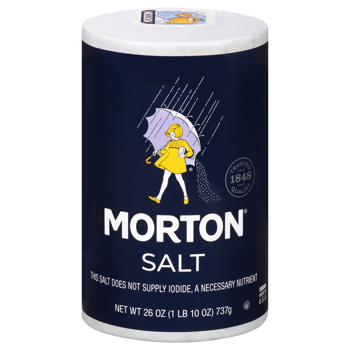 slide 1 of 6, Morton Salt, Plain, 26 oz