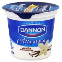 Dannon All Natural Yogurt Vanilla