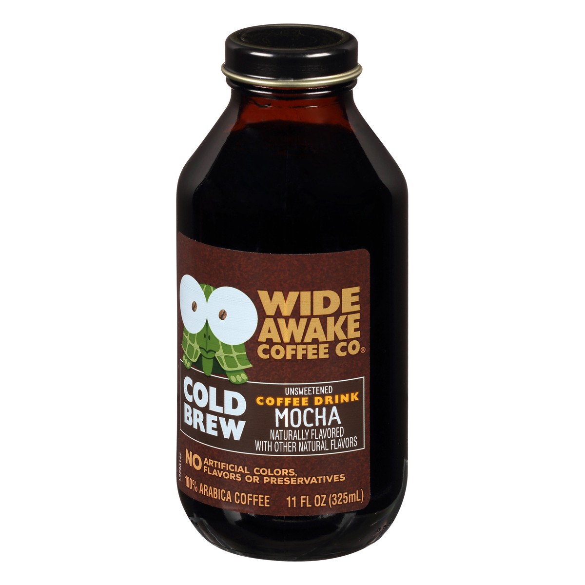 slide 2 of 13, Wide Awake Coffee Co. Unsweetened Cold Brew Mocha Coffee Drink - 11 oz, 11 oz