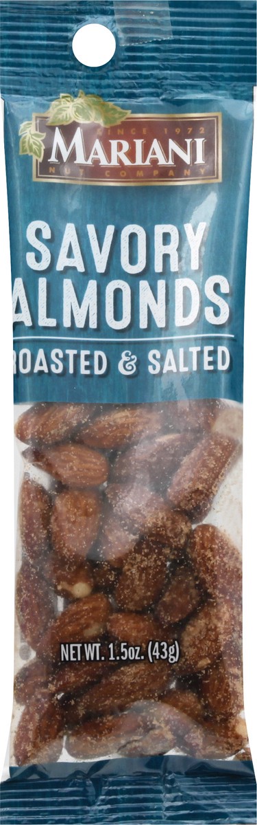 slide 9 of 11, Mariani Savory Roasted & Salted Almonds 1.5 oz, 1.5 oz